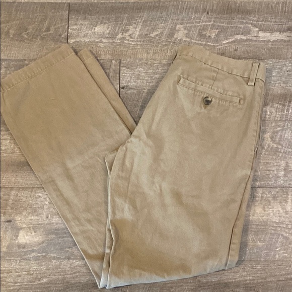 Old Navy Other - Old Navy Tan Chinos Classic Flat-Front Design